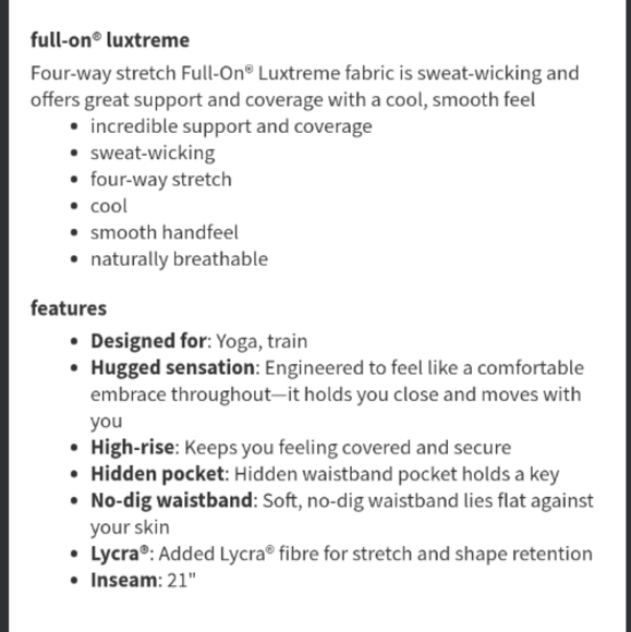 Lululemon Wunder Under Light Purple Size 6 Crop 21" Leggings - Picture 6 of 6